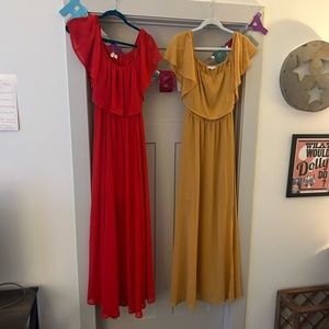 Off the Shoulder dresses